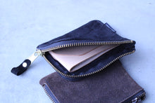 Load image into Gallery viewer, Zipped wallet.